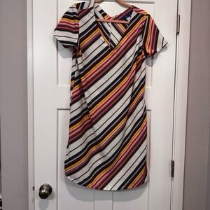 Striped Multicolor Dress